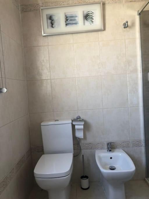 San Bartolomé Casa Macken Con Piscina Climatizada Y Jacuzzi 빌라 객실 사진