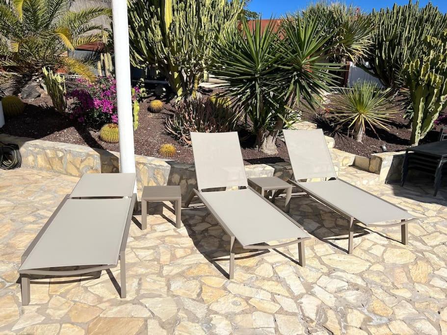 San Bartolomé Casa Macken Con Piscina Climatizada Y Jacuzzi 빌라 객실 사진